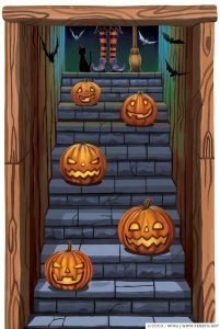 halloween 30x72 door cover (2015)